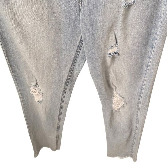 Seven7 Weekend Slim Fit Straight Leg Distressed Jean in Size 12 - Picture 8 of 13